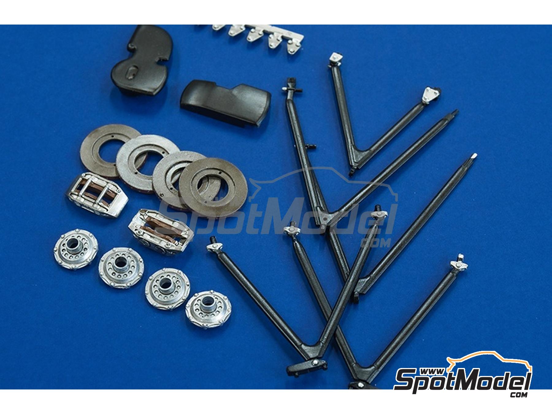 Model Factory Hiro K865: Car scale model kit 1/12 scale - Tyrrell